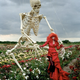 Illustration for article titled Tim Burton Plays Dress Up in Harpers Fashion Spread